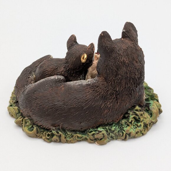 Hallmark Keepsake Timber Wolves at Play 1998 NEW, 2nd in Majestic Wilderness Ser - Picture 5 of 11